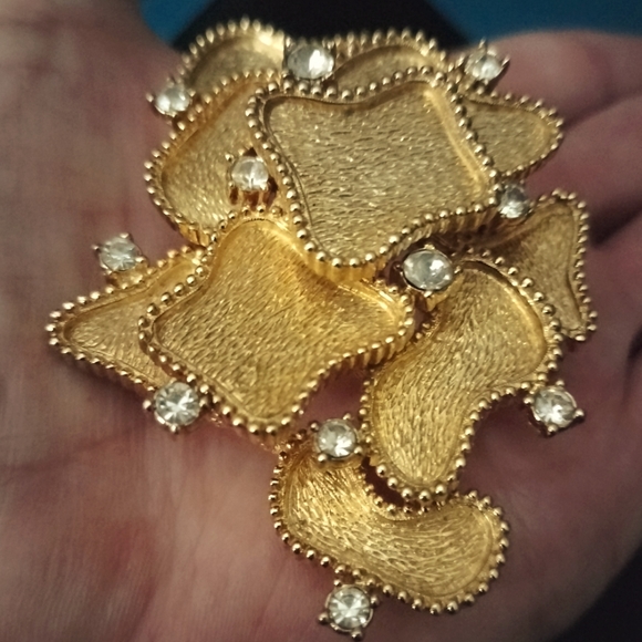 Abstract Brooch / Pendant By Ciner - Picture 2 of 7